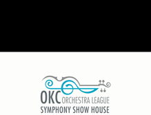Tablet Screenshot of okcorchestraleague.org